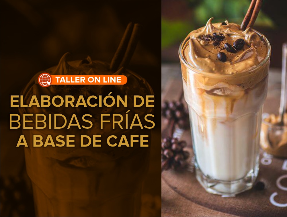 Curso Taller Online: Elaboración de bebidas frías a base de café para el verano